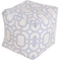 Templeton Rug  Cube Iris Pouf 18 x 18 x 18 in. TE1430218